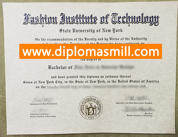 Where to Order Fashion Institute of Technology Degree?