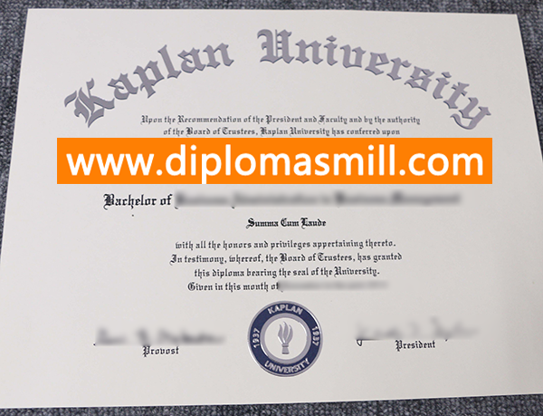 Where to Buy Kaplan University Degree?