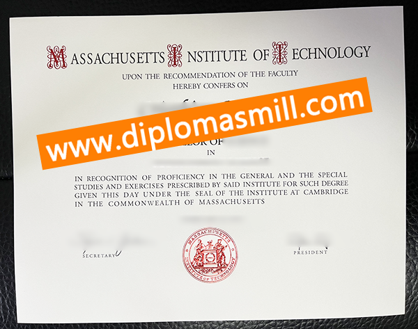 Sale American Massachusetts Institute of Technology Degree