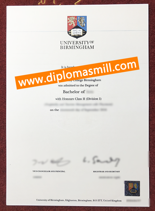 How Safe Get University of Birmingham Degree Online?