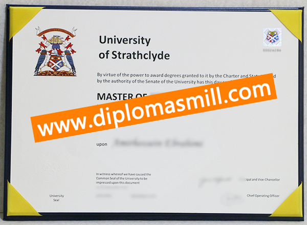 How easy buy fake University of Strathclyde degree?