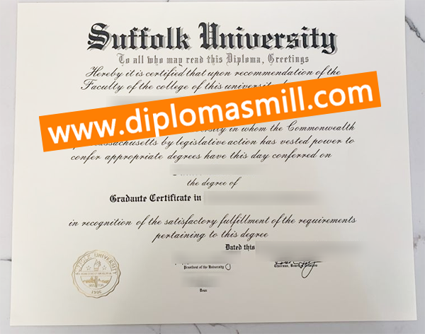 How fast buy fake University of Suffolk degree?