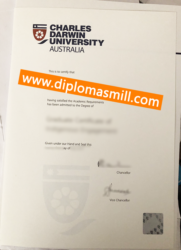 Supply Australia Charles Darwin University diploma