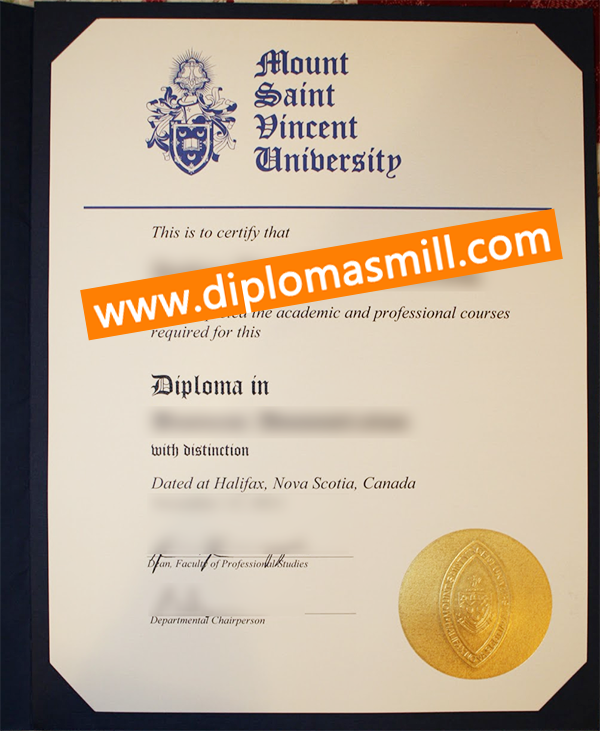 How much buy Mount Saint Vincent University degree?