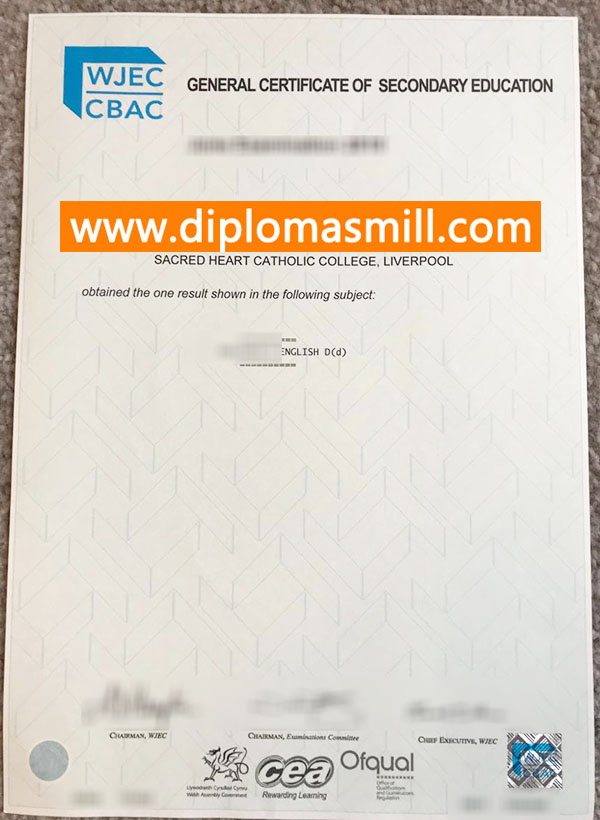 How to obtain WJEC CBAC GCSE Certificate?