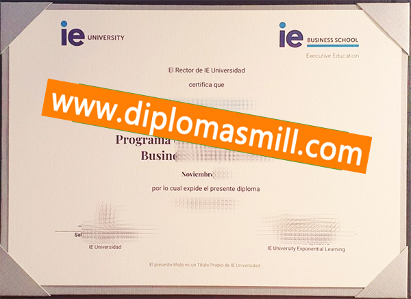 Where to buy fake IE University degree?