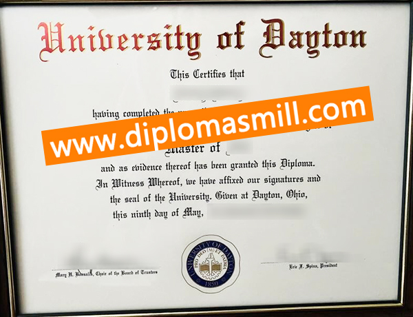 How to obtain fake University of Dayton diploma?