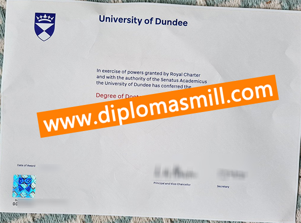 How to buy fake University of Dundee degree?