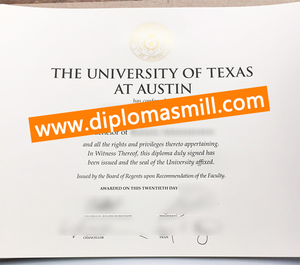 Where to get fake University of Texas at Austin degree?